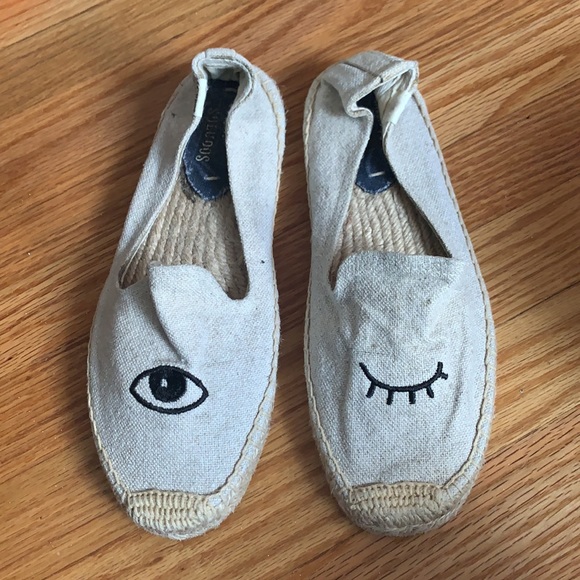 Soludos Eye Wink Espadrille Slipper Shoes 👁️ - Picture 2 of 6